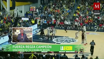 Fuerza Regia se proclama campeón de la LNBP | Milenio Noticias La Afición, 10 de noviembre de 2025