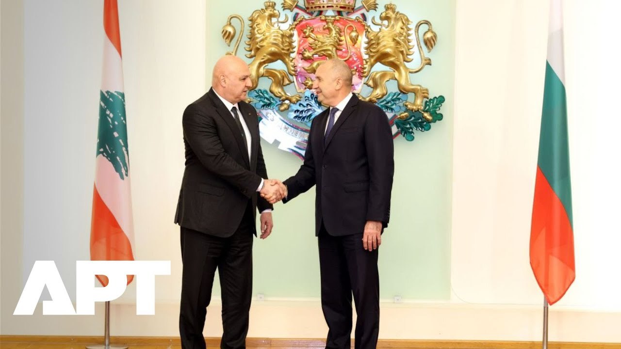 Lebanese President Joseph Aoun Visits Bulgaria, Holds Talks with President Rumen Radev | WATCH | APT