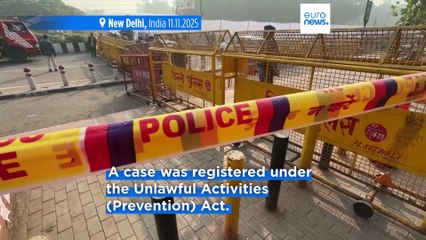 Deadly car explosion in New Delhi being investigated under anti-terrorism law