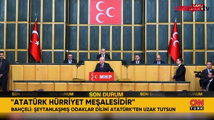 MHP lideri Devlet Bahçeli: Cumhur İttifakı, Türkiye'nin güvenlik kilididir