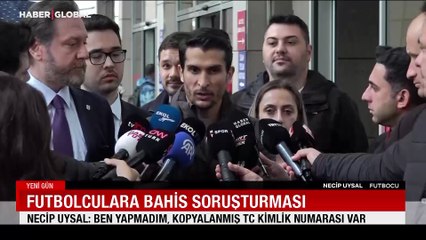 Necip Uysal: "Bana bir suç attılar"