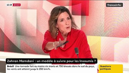 Manuel Bompard, invité de "Questions politiques" sur France Inter et Franceinfo