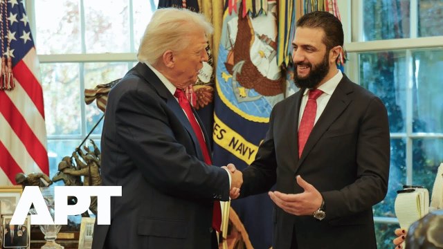 Trump Says He “Gets Along Well” With Syrian President al-Sharaa, Calls Him Capable Despite Past Ties