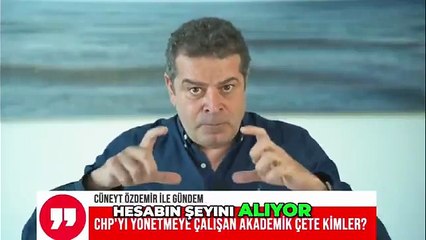 Cüneyt Özdemir CHP içindeki akademik çeteye dikkat çekti! “FETÖ mü bunları kucağında bunlar mı FETÖ'nün kucağında"