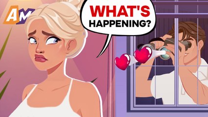 In the hotel room, flying eyes were spying on the girl