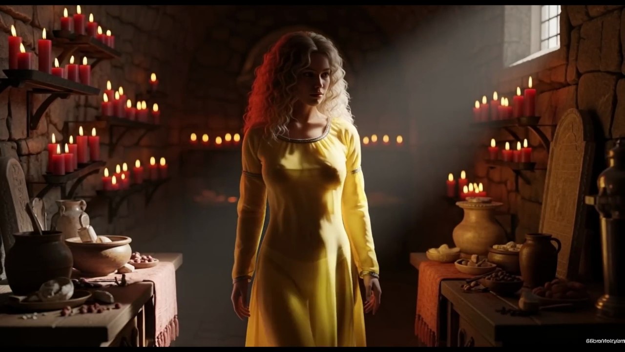 The Secret Room of the Castle Maiden | Medieval Shores Mystery | AI Cinematic Fantasy by YuniCHuss_AI