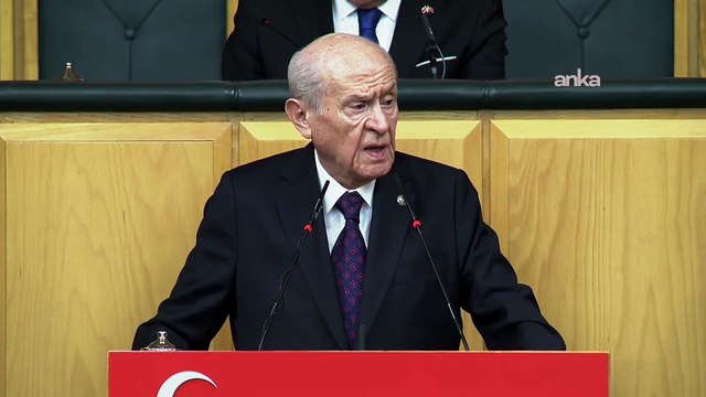 Devlet Bahçeli 'Bize yönelik ‘Sen olmuşsun İmralı, etrafındaki alkış ekibi olmuş Kandil, siz varken PKK’ya gerek yok’ diyen devşirilmiş aslan yavrusuna diyeceğim çok şey olsa da bir lafına bakıyorum