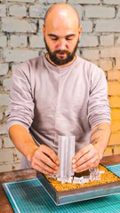 🛠️ Make Your Own Stylish Cork & Metal Lamp!