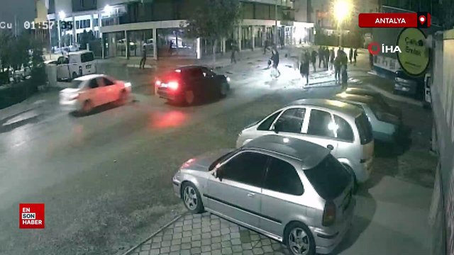 Antalya'da dur ihtarına uymayarak kaçtı