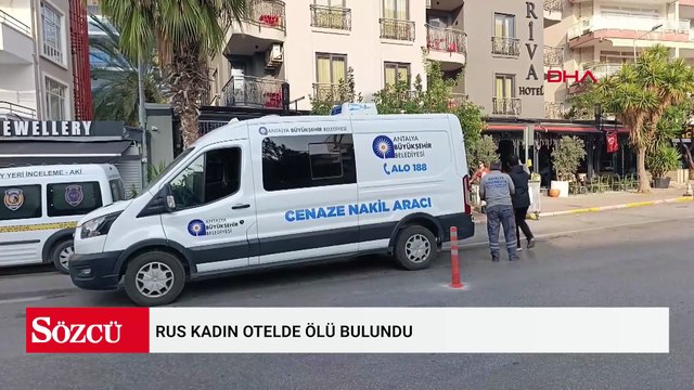 Rus kadın otelde ölü bulundu