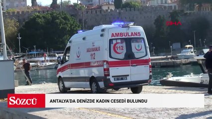 Denizde kadın cesedi bulundu