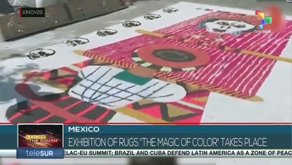 Mexico: Exhibition of rugs "The Magic of Color" takes place