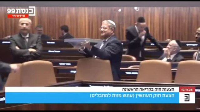 Israele, primo ok alla pena di morte per terroristi. Ben Gvir festeggia