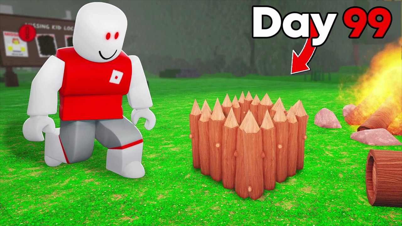 Roblox | I Built the SMALLEST AFK Base in 99 Nights in the Forest.. (it worked)