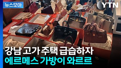 [뉴스모아] 명품백에 금덩이 쏟아져…세금은 안 내고 집에 돈다발 ‘꽁꽁’ / YTN