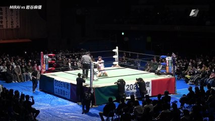 Mayu Iwatani vs. MIRAI (Michinoku Pro - Grand Uno 2025 / 2025.11.02)