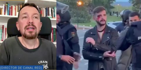 ¿Se puede ser más miserable? Pablo Iglesias justifica la salvaje paliza de los antifascista a un periodista en la Universidad de Navarra