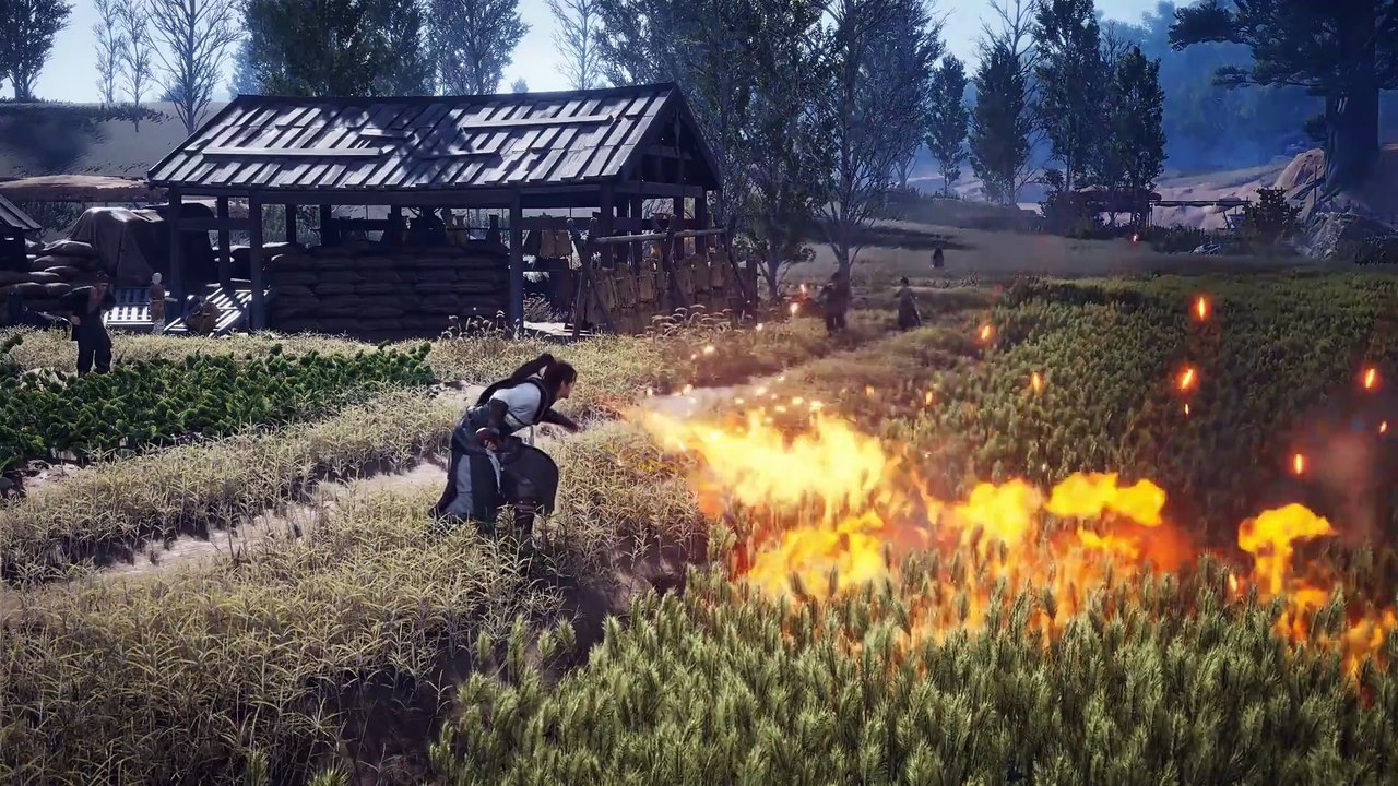 Where Winds Meet zeigt im neuen Gameplay-Trailer die Aktivitäten in der Open World und ... Hunde, die Mahjong spielen?