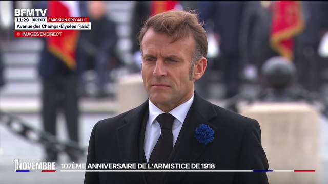 11-Novembre: la Marseillaise interprétée par le cœur de l'armée française