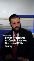 Syrian President: Al-Qaeda Past Not Discussed With Trump