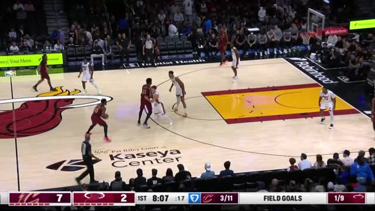NBA - Miami Heat l’emporte au buzzer contre Cleveland Cavaliers !