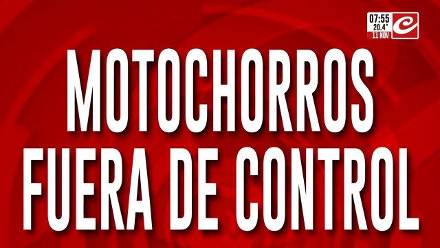 Motochorros armados ingresaron a una cafetería y se llevaron todo lo que pudieron