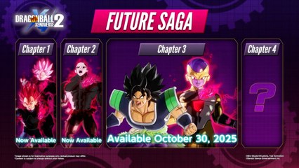 Dragon Ball Xenoverse 2 Official Future Saga Chapter 3 Launch Trailer