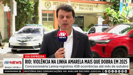 RJ: Operações policiais na Linha Amarela mais que dobram em 2025
