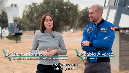 Diana Morant y Pablo Álvarez animan a participar en un concurso para poner nombre a un satélite