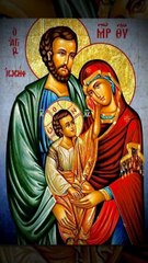 Imágenes navideñas: hermosa Iconografía Ortodoxa de la Sagrada Familia