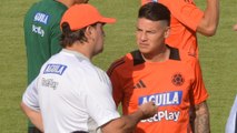 Néstor Lorenzo “apretó” a James y le dejó claras las condiciones para estar en la selección
