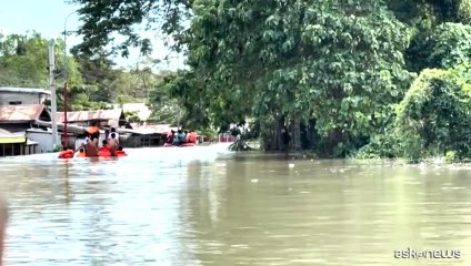Filippine, tifone sommerge le strade: evacuati centinaia di residenti