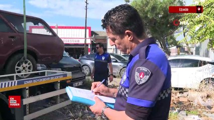 İzmir'de hurda araçlar ekonomiye kazandırılıyor
