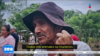 A un mes de las inundaciones en Veracruz, pobladores no han logrado recuperar sus hogares