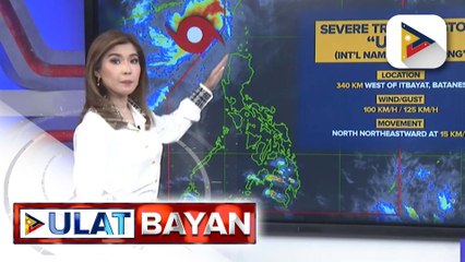 Bagyong #UwanPH, nakalabas na ng PAR | ulat ni Ice Martinez