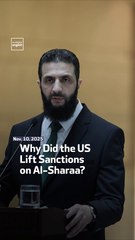 Why Did the US Lift Sanctions on Al-Sharaa?
