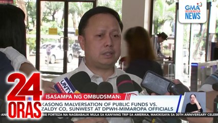 Kasong malversation of public funds vs. Zaldy Co, Sunwest at DPWH-MIMAROPA officials isasampa ng Ombudsman | 24 Oras
