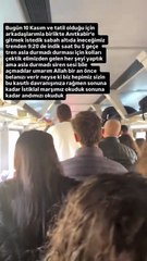 Trende saat 09.05 gerginliği: Allah bu Kemalistlere akıl fikir versin! İyi ki uçakla gitmemişler