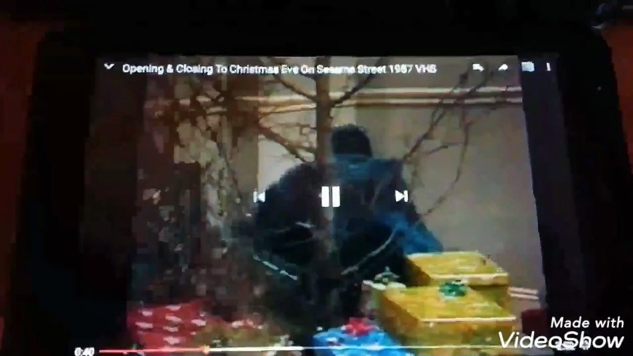 Closing to Christmas Eve on Sesame Street VHS 1987 (Random House Home Video Version)