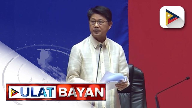 House Speaker Faustino Dy, nangakong prayoridad nila ang panukalang magpapatatag sa ICI; anti-dynasty bill, isusulong din | ulat ni Mela Lesmoras