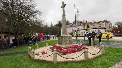 Armistice Day marked in Tavistock