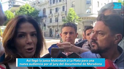 Así llegó la jueza Makintach a La Plata