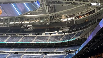 The Bernabéu isolates itself for the NFL.