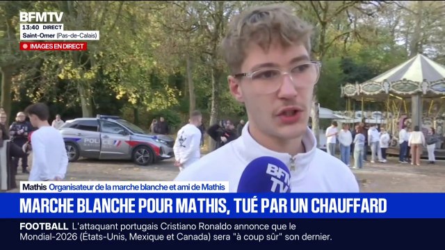 Montrer à ses parents qu'il y a du monde derrière eux : une marche blanche pour Mathis, tué par un chauffard, organisée à Saint-Omer