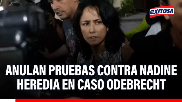 Anulan pruebas contra Nadine Heredia en caso Odebrecht: Brasil podría rechazar una extradición , indica especialista