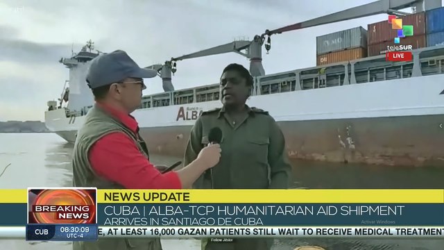 B/N: Venezuela Delivers Massive Humanitarian Aid to Hurricane-Hit Cuba