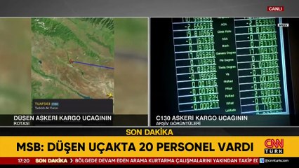 SON DAKİKA... MSB: Kargo uçağımız Gürcistan'da düştü! | 20 askerimiz şehit