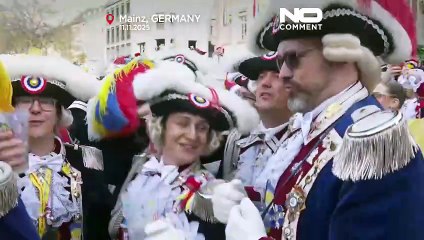 Mainz celebrates start of carnival season with costumes and tradition
