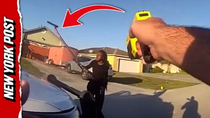 Florida 15-year-old charged with felony after attacking cop car with shovel