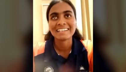 Captain Deepika of Women’s Cricket Team for Blind on T20 WC, Message for Blind People